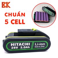 [ PIN TRÂU 3000mAh] Pin Dự Phòng Máy khoan Hitachi 28V