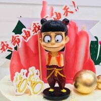 🔥 Plugin bánh Nezha 🔥 Trang trí bánh phụ kiện anime Na Tra có hàng sẵn Trang trí búp bê bánh Trang trí bánh sinh nhật cho bé trai ➳Đồ trang trí thủ công sáng tạo cậu bé trang trí bánh sinh nhật plug-in nướng bánh sản phẩm trang phục trực tuyến búp bê đỏ