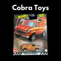 [ PREMIUM ] BOULEVARD FORD TRANSIT SUPER VAN - Cobra Toys - Hot Wheels PREMIUM - Xe mô hình tỉ lệ 1:64
