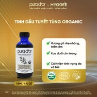 [ Pura Dor ] Tinh dầu gỗ tuyết tùng organic PURA D'OR Therapeutic Grade Cedarwood Essential Oil 118ml