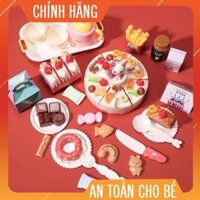 💥 [Quà 10K] Đồ chơi bánh sinh nhật cho bé loại 85 chi tiết, hiệu ứng nhạc happy birthday và đèn nến sinh động