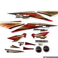 ( QUÁ RẺ) TRỌN BỘ TEM FUTURE NEO FI 125 đỏ nâu trắng