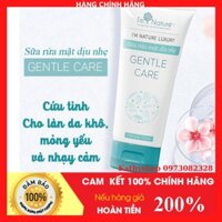 (+Quà) Sữa Rửa Mặt Dịu Nhẹ I'M NATURE Gentle Care Cho Da Nhạy Cảm - Da Nhờn Và Mụn 100ml