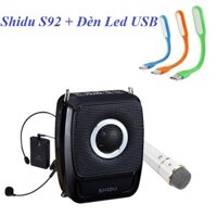 ( Quà tặng Đèn Led USB ) Máy trợ giảng không dây Shidu SD-S92 - Máy trợ giảng cao cấp Shidu S92 - Máy trợ giảng không dây UHF Shidu SD-S92