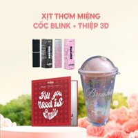 [ QUÀ TẶNG KHÔNG BÁN] Xịt thơm miệng phiên bản dành riêng cho bàn chải điện Brushie Blink