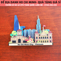 { Quà Tặng Lưu Niệm Du Lịch Giá Sỉ } Cái Mô hình địa danh " Ho Chi Minh "  Việt Nam - Tại Xưởng Sản Xuất Trực Tiếp