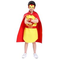 🍎 ❈ Quần áo bảo vệ môi trường trẻ em Boy Iron Man Handmade Chất liệu bảo vệ môi trường tự làm Sàn Catwalk thời trang Cha mẹ và con cái Perfor 2504J03
