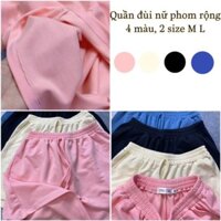 💖 💖 Quần đùi nữ ống rộng, cotton da cá chân cua, top1fashion_211703_sg2, sỉ liên hệ top1kids