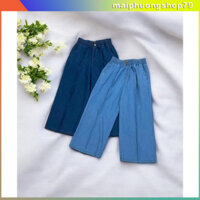 ✨ Quần Jeans Nữ 9 Tấc Ống Rộng - Thoải Mái, Phong Cách Thời Trang