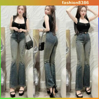 ✨ Quần Jeans Ống Loe Lưng Cao – Phong Cách Thời Trang Năng Động, Tôn Dáng Hiệu Quả