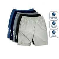 [ QUẦN SHORT THỂ THAO ]  Quần Đùi Nam Vải Gió Thoáng Mát Có Khoá Kéo Hai Bên Túi Tiện Dụng sport Tập Thể Dục