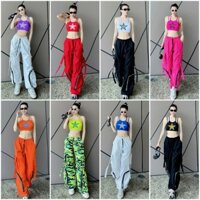 ✅ QUẦN XUÔNG KHOÁ tập Zumba,Gym, Yoga, Aerobic, thể dục nữ .