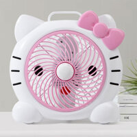 🌸 QUẠT ĐIỆN MINI HÌNH HELLO KITTY – DỄ THƯƠNG & TIỆN LỢI 🌸