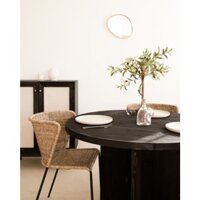 [ QUÂY QUẦN BÊN NHAU ] BÀN ĂN TRÒN | BÀN ĂN GỖ TỰ NHIÊN | BÀN ĂN VANGOO DECOR