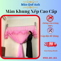 [ Quế Anh ] Màn Khung Xếp Inox ( tiến đạt) Cao Cấp