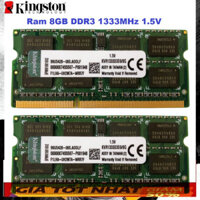 🔆 Ram LAPTOP 8GB DDR3 Kingston Bus 1333Mhz PC3 10600 1.5V Dùng Cho Máy Tính Xách Tay