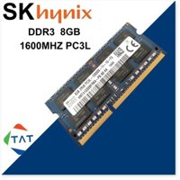 💦 RAM Laptop DDR3 8GB Hynix Samsung 1600MHz PC3L-12800 1.35V (Bảo Hành 36 tháng 1 Đổi 1)