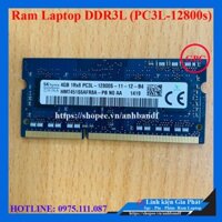 💥 RAM Laptop DDR3L Bus 1600 PC3L-12800 1.35V Sodimm dung lượng 4GB 8GB 2GB hàng tháo máy