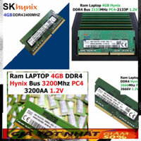 🔆 Ram Laptop DDR4 ( Hynix ) 4GB Bus 2133Mhz 2400Mhz 2666Mhz 3200Mhz PC4 2133P 2400T 2666V 3200AA  Dùng Cho Máy Tính Xác