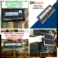 🔆 Ram Máy tính xách tay DDR3 8GB 1600MHz PC3L-12800 1.35V Hynix Kingston Samsung Dùng Cho Laptop Macbook - Bảo hành 36