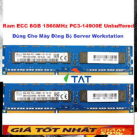 🔆 Ram Server Hynix 8GB 1866MHz PC3-14900E 1.5V ECC Unbuffered Dùng cho Server Workstation Máy đồng bộ - SHOP BÁN HÀNG U