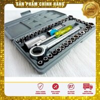 [ Rẻ & Bền ] Bộ dụng cụ sửa chữa ô tô xe máy 40 món