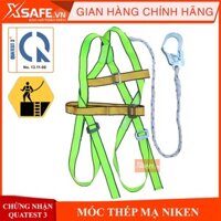 | RẺ ĐẸP NHẤT | Dây an toàn toàn thân Việt Nam một móc thép Dây đai an toàn làm việc trên cao Tiêu chuẩn TCVN . HOT 2020