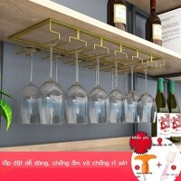 ( rẻ mà chất lượng) Ánh sáng sang trọng cao cấp giá đựng ly rượu vang treo giá đựng ly rượu vang đỏ