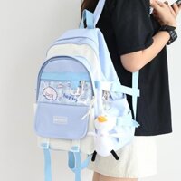 ( rẻ mà chất lượng) Cặp học sinh nữ tiểu học từ lớp 3 đến lớp 6 phong cách Nhật Bản mới mẻ, ba lô d