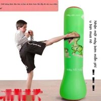 ( rẻ mà chất lượng) Cột đấm bốc bơm hơi dành cho thanh thiếu niên và trẻ em tập thể dục cốc dọc giả