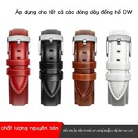 ( rẻ mà chất lượng) Dây đeo bằng da chính hãng phù hợp với dây đeo đồng hồ DW nam và nữ dây đeo bằn