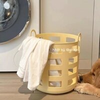 ( rẻ mà chất lượng) Giỏ đựng đồ giặt bẩn ins Giỏ đựng đồ bẩn giá trị cao cho ký túc xá, giỏ nhựa rỗ