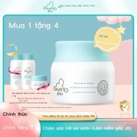 ( rẻ mà chất lượng) Kem dưỡng ẩm đa tác dụng Qichu baby kem dưỡng ẩm sữa dưỡng ẩm cho bé kem dưỡng