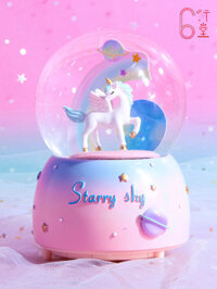 ( rẻ mà chất lượng) My Little Pony Đồ Chơi Hộp Quà Tặng Trẻ Em Quà Tặng Kỳ Lân Quả Cầu Pha Lê Hộp N