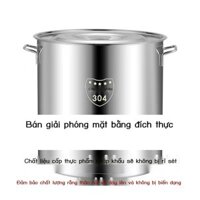 ( rẻ mà chất lượng) Thùng đựng súp inox thương mại 304 có nắp, thùng tròn, thùng gạo, nồi súp, thùn