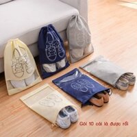 ( rẻ mà chất lượng) Túi Đựng Giày Túi Bảo Quản Giày Vali Du Lịch Hiện Vật Túi Bụi Trong Suốt Du Lịc