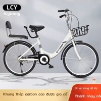 ( rẻ mà chất lượng) Xe đạp nhẹ xe đạp nữ người lớn sinh viên nhẹ 24 inch 26 tốc độ trẻ em bé trai đ
