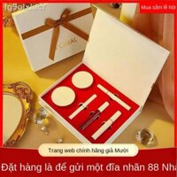 ✉ ( rẻ mà chất lượng)◐Perfect Lambskin Nhật ký Son môi hộp quà tặng bộ trang điểm trọn bộ của thương hiệu niche nữ mờ nh