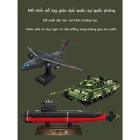 ( rẻ mà chất lượng)Trẻ em 3D ba chiều ghép hình handmade tự làm lắp ráp xếp hình xe tăng mô hình máy bay tàu ngầm tàu ​​