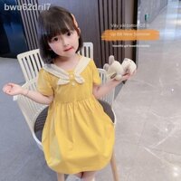 ❇ ( rẻ mà chất lượng)♚Váy công chúa cô gái mùa hè năm 2021 mới giữa và trẻ nhỏ lưới màu đỏ nước ngoài nữ em bé sơ sinh