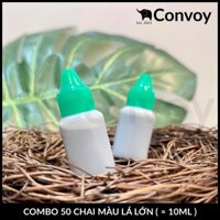 [ Rẻ Nhất ] Combo 50 Chai Màu Lá Lớn ( ≈ 10ml ) Tiết Kiệm Hơn / Màu Nước Mỹ Hoà Chính Hãng / Phụ Gia Thực Phẩm