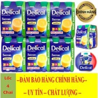 [ RẺ VÔ ĐỊCH ] 4 chai delical hương vani /200ml