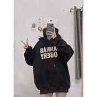 [ Rẻ vô địch ] Áo hoodie form rộng tay bồng mũ hai lớp - ANNAB -Subin store