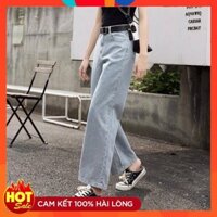 [ RẺ VÔ ĐỊCH ] QUẦN BAGGY JEAN NỮ ỐNG RỘNG THỜI TRANG 15