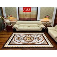 [ Rẻ Vô Địch ] Thảm Trải Sàn Bali 5D Trang Trí Phòng Khách ,Phòng Ngủ Mẫu Hoàng Gia kích Thước 1m6x2m3 Và 2mx3m