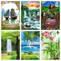 ( Rẻ vô địch ) Tranh dán tủ lạnh , cửa kính siêu ngộ nghĩnh