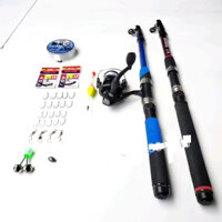 [ RẺ VÔ ĐỊCH]Combo bộ cần rút shimano+máy+12 món phụ kiện như hình