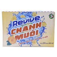 ( Revive )THÙNG 24 CHAI NƯỚC UỐNG REVIVE CHANH MUỐI 390ML