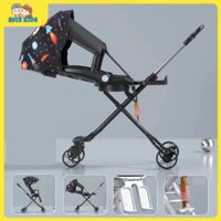 [ RICE KIDS _ Siêu thị cho bé ] Xe đẩy gấp gọn em bé đi du lịch siêu gọn nhẹ