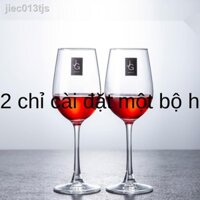 ✴ ♦℗Rượu nho sáng tạo ly vang bộ gia dụng 2 cặp phong cách châu Âu
